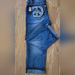 MISS ME Womens Blue Jeans